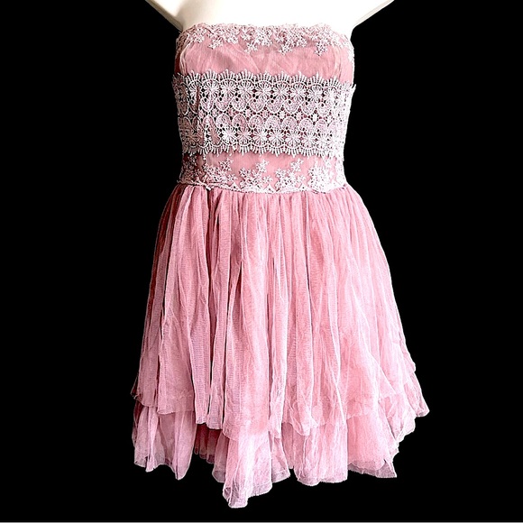 ~Tulle StraplessTutu~Dress. Size Small - Picture 4 of 5